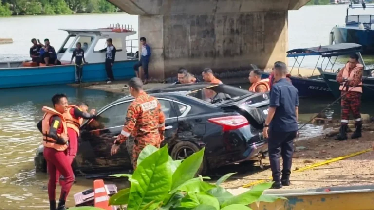 2 beradik lemas: Masalah teknikal mungkin punca kereta menggelongsor masuk sungai – Polis