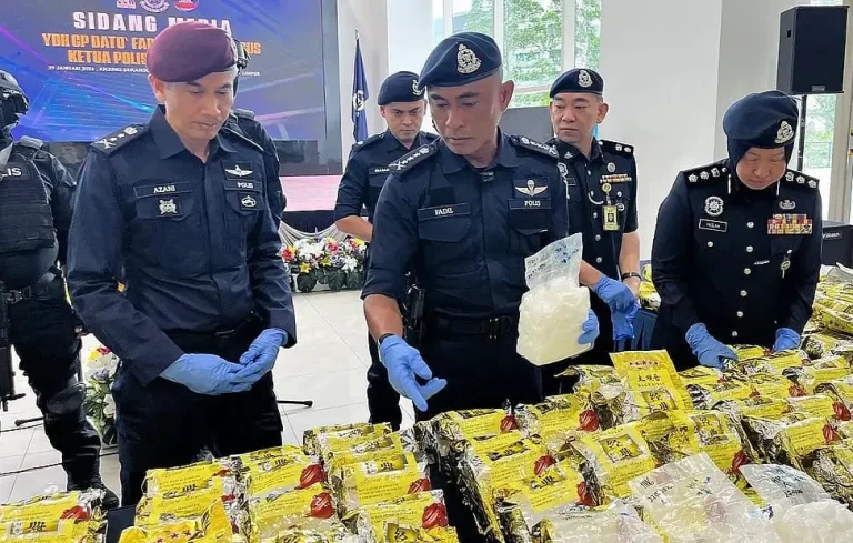 Polis tumpas sindiket dadah, rampas syabu RM13 juta di Segambut
