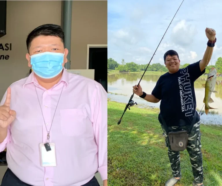Aiman Amrin dulu 122 kilogram kini 72 kilogram…ini rahsianya