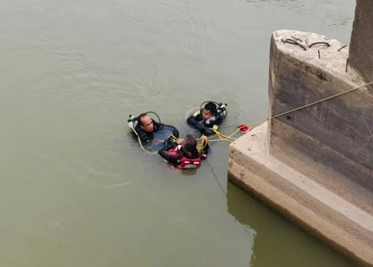 Lelaki dikhuatiri lemas, memancing di Sungai Chaning