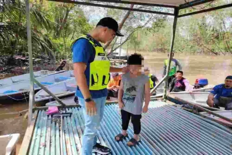 Lelaki dikhuatiri lemas, anak ditemukan penuh lumpur ketika memancing