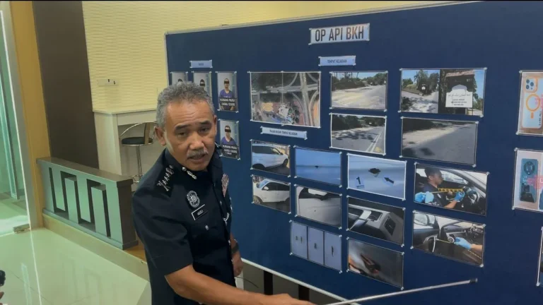Tembak kereta Komander AKPS: 7 termasuk pasangan suami isteri ditahan polis