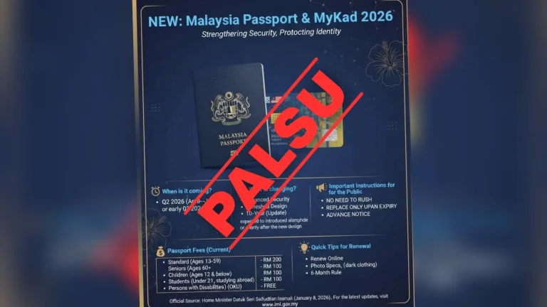 JIM nafi keluarkan poster pasport dan MyKad baharu di media sosial