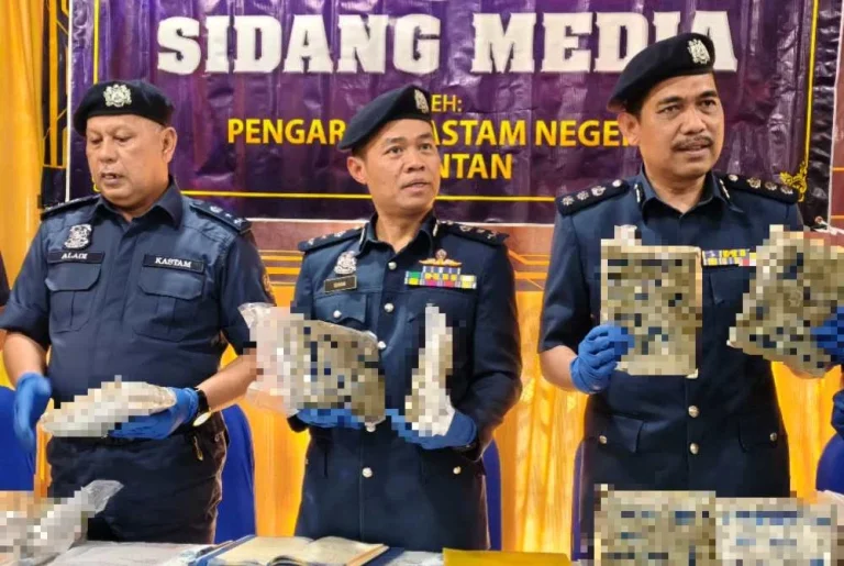 Kastam Kelantan rampas lebih 58 kg ganja disorok dalam bungkusan ‘bundle’