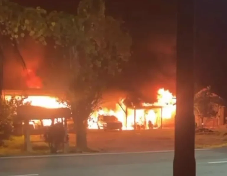 Lima sekeluarga rentung dalam kebakaran rumah di Raub