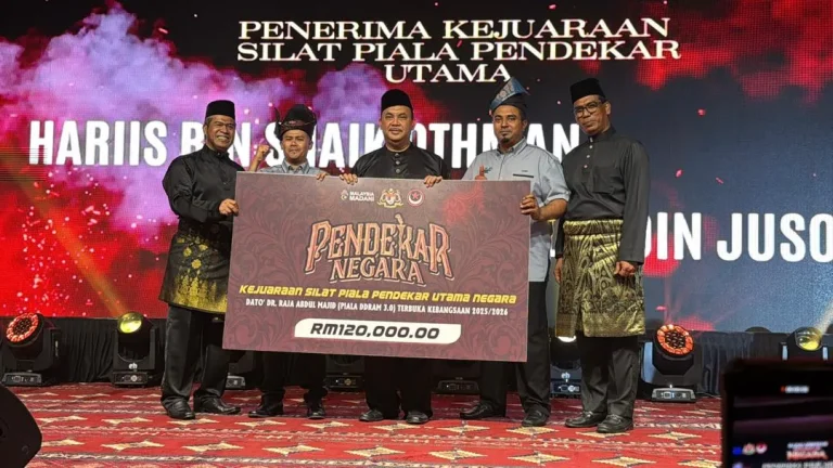Seni mempertahankan diri dimartabatkan dengan sokongan kerajaan