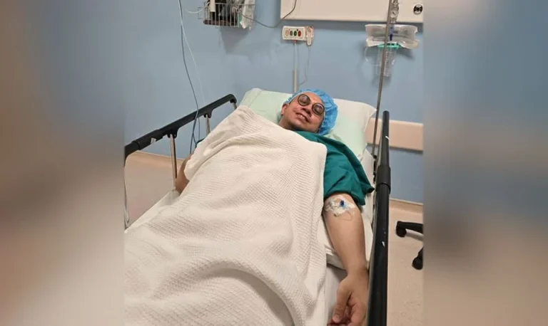 Keletihan melampau: Steven Sim dimasukkan ke hospital