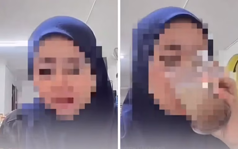 JHEAINS tahan wanita buat ‘live’ minum air di Tik Tok kerana tidak menghormati Ramadan