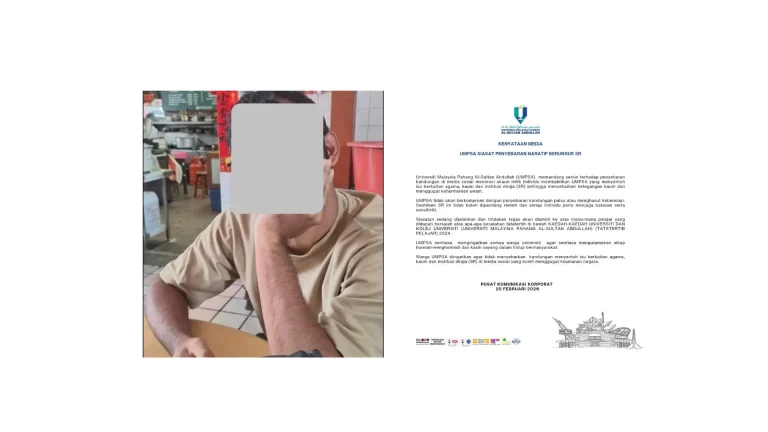 Pijak al-Quran: UMPSA siasat dakwaan penglibatan graduannya berkaitan isu 3R