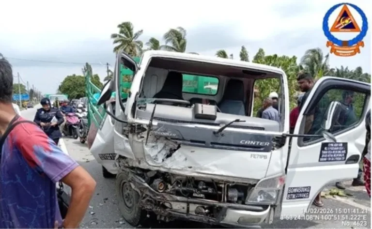 Kanak-kanak 12 Tahun maut, tujuh cedera dalam nahas lori dan kereta