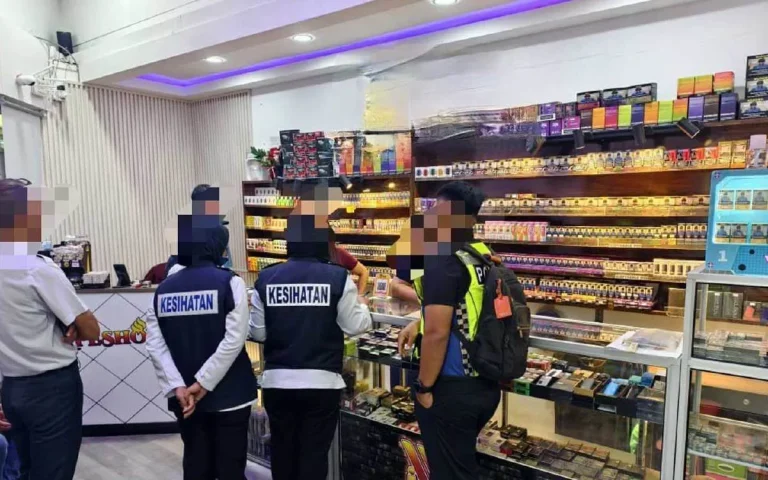 525 vape tak berdaftar dirampas, bernilai hampir RM14,000