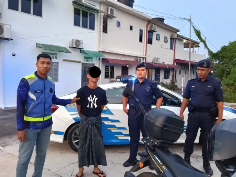 Lelaki cuba curi kabel landasan ditahan polis bantuan KTMB
