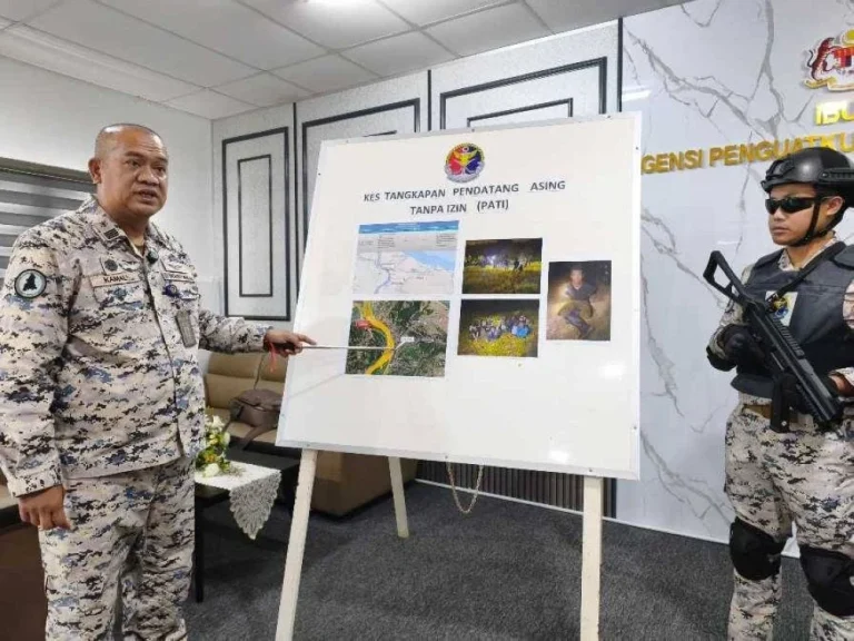 16 PATI Myanmar berjaya dicekup sementara tunggu bot pancung