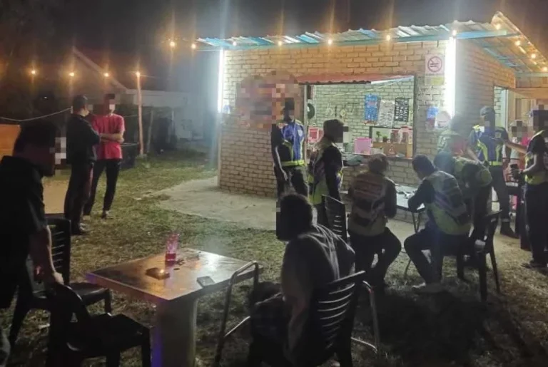 Kedai makan di Tok Bali diserbu, jalankan karaoke tanpa lesen