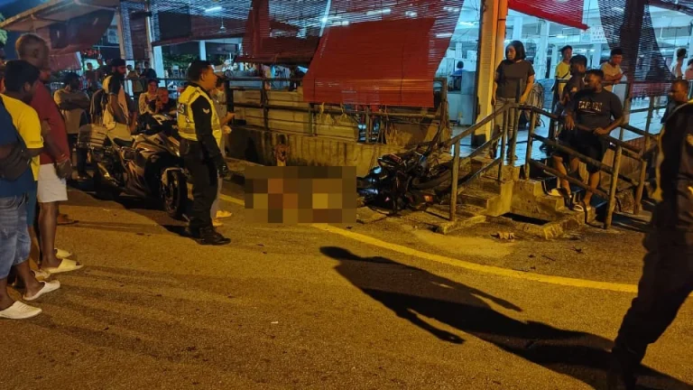 Remaja maut motosikal terbabas ke longkang ketika cuba lari daripada polis