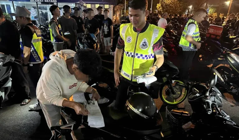 319 saman, 79 motosikal disita dalam Ops Motosikal Bersepadu di Melaka