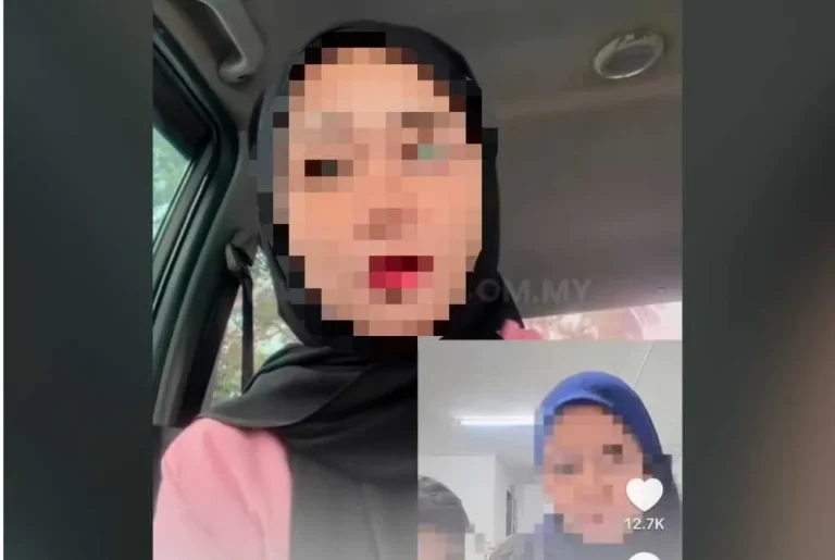 Wanita buat `live’ sambil minum air di TikTok mohon maaf