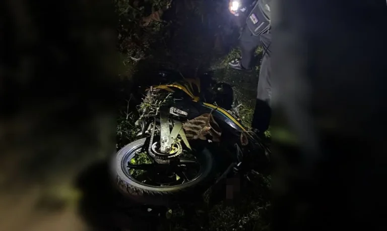Polis bantuan maut nahas kemalangan motosikal