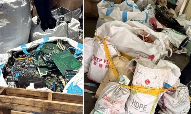 Kerajaan tubuh pasukan khas kekang e-waste haram