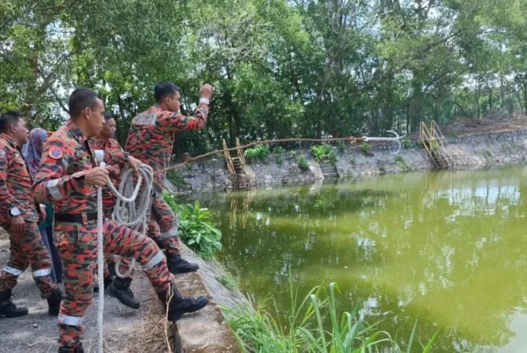 Kanak-kanak 12 tahun lemas terjatuh dalam loji air