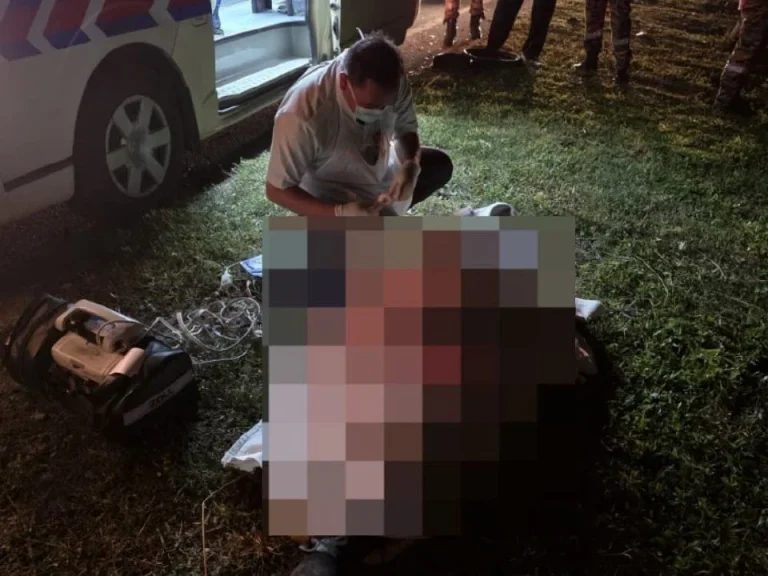 Lelaki ditemui tercampak dalam parit selepas motosikal bertembung SUV