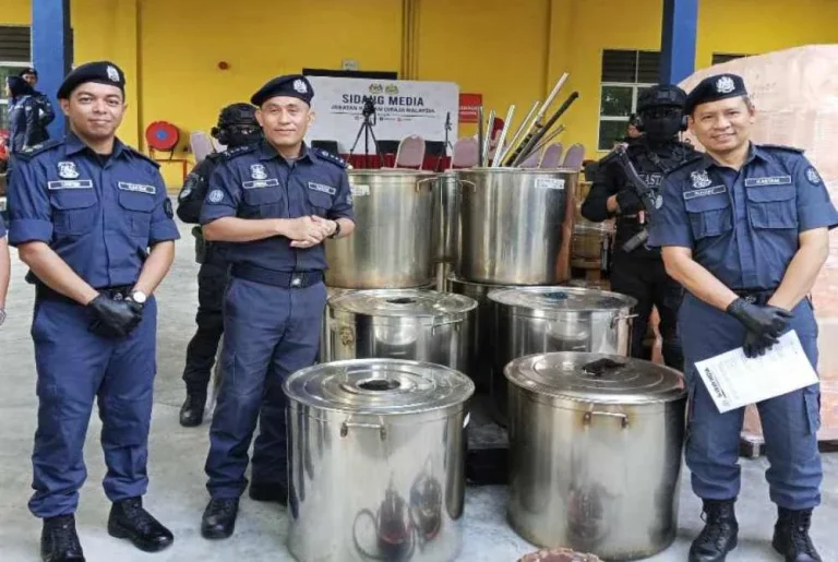 Sindiket proses air ketum tumpas, rampasan lebih RM76,000