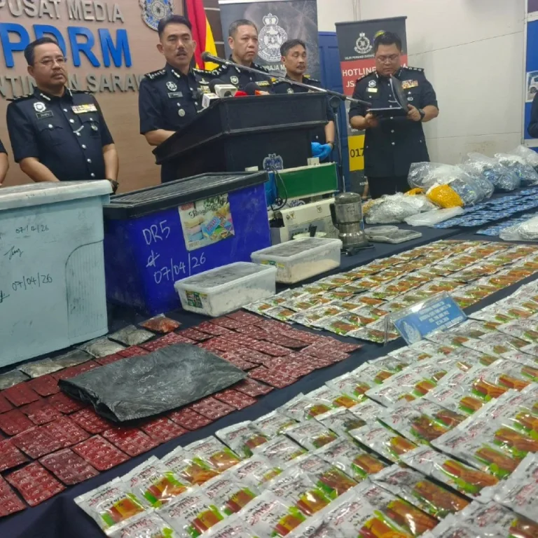 Dua sindiket guna inap desa bungkus dadah tumpas, rampasan RM16.8 juta
