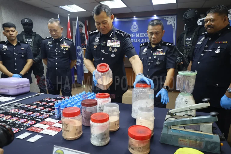 Sindiket pengedaran dadah tumpas, tujuh ditahan bersama rampasan RM1.24juta