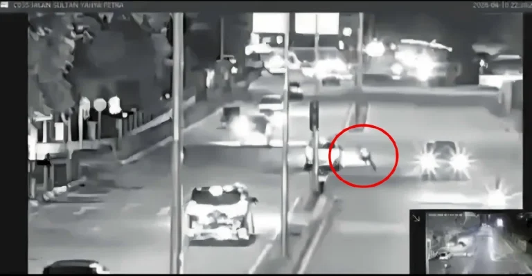 Anggota trafik cedera dilanggar lari Perodua Axia ketika bertugas