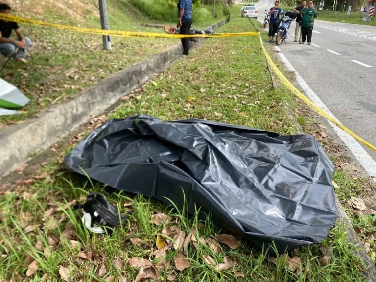 Maut motosikal terbabas ketika pulang kerja