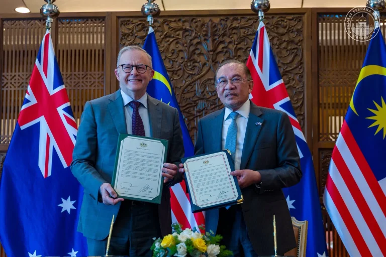 Malaysia, Australia perkukuh kerjasama keterjaminan tenaga, perdagangan terbuka
