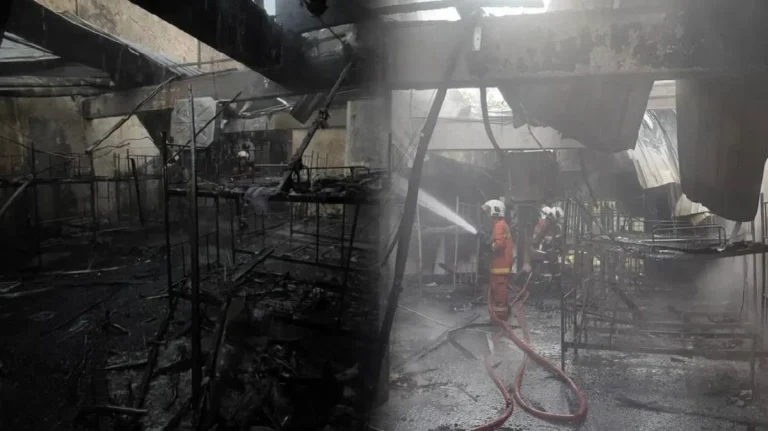 Asrama maahad tahfiz terbakar di JB, 18 pelajar dan warden terselamat