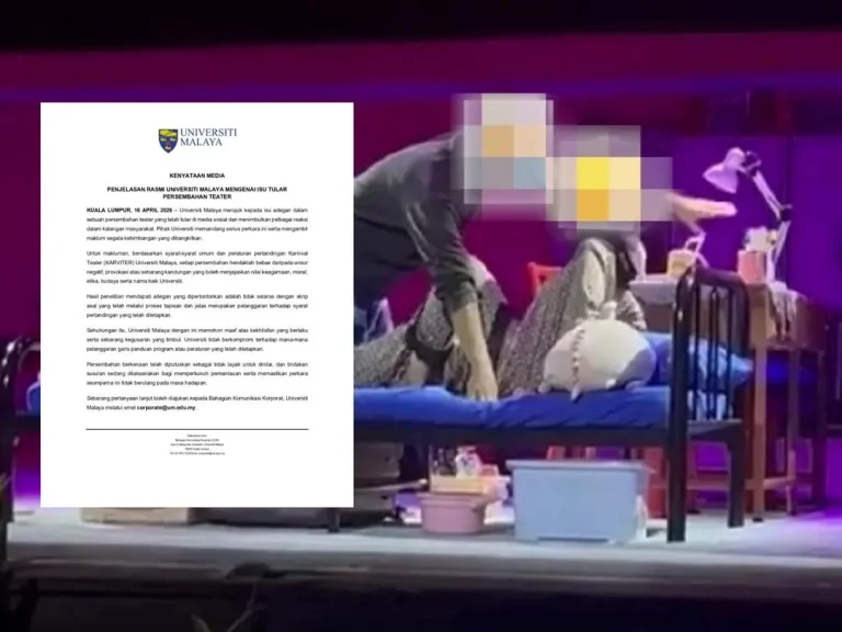 UM mohon maaf, teater didakwa unsur ‘soft porn’ tidak layak dinilai