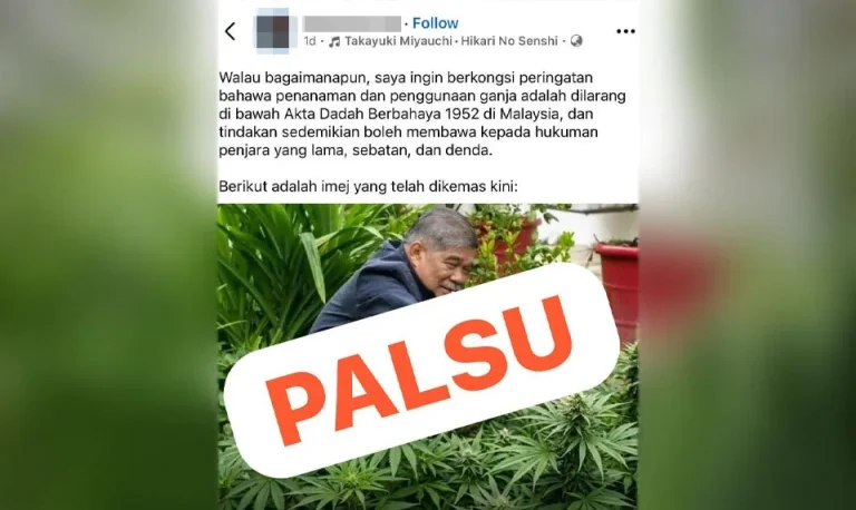 Pejabat Mat Sabu lapor MCMC isu muat naik palsu ajak tanam ganja