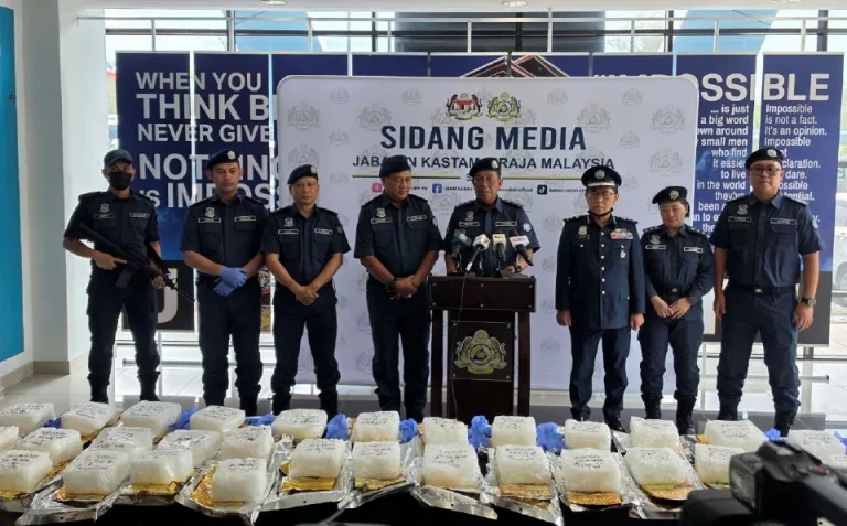 Kastam rampas syabu RM15 juta di Sepanggar, diisytihar sebagai ‘minuman’