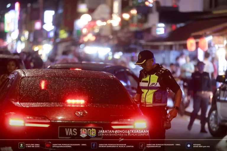 DBKL keluar 55 kompaun dalam Ops Halang di Bukit Bintang