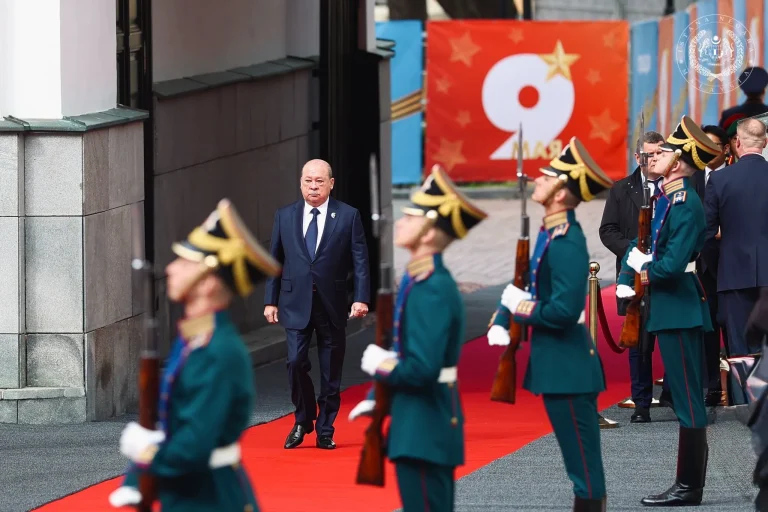 Agong Ketua Negara Malaysia pertama hadir Sambutan Hari Kemenangan di Moscow