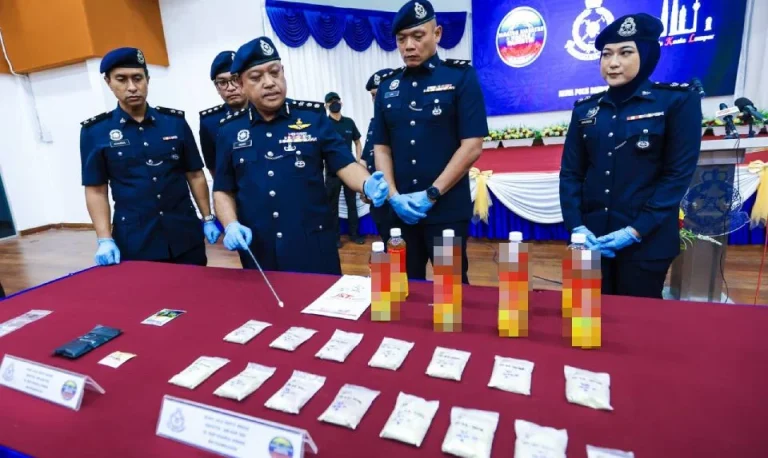 Upah RM100 jadi ‘runner’, sindiket dadah tumpas di Cheras-Bukit Jalil