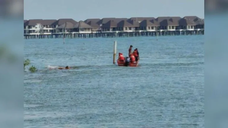 Remaja ditemukan lemas ketika mandi di Pantai Bagan Lalang