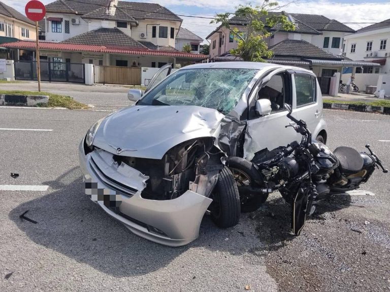 Pensyarah maut dalam nahas motosikal dengan Myvi