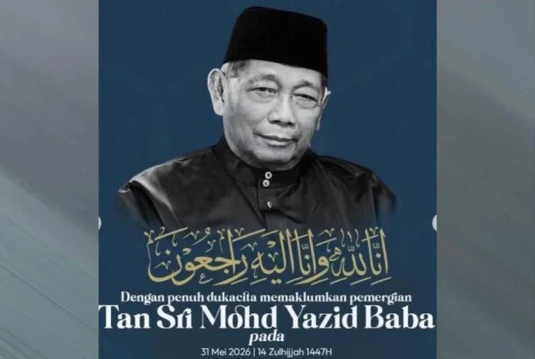 Bekas ADUN Terentang, Tan Sri Mohd Yazid Baba meninggal dunia