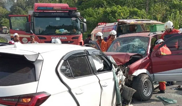 Dua maut, dua cedera nahas dua kenderaan di Kuala Krai