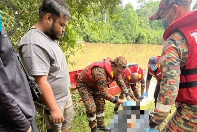 Pemancing warga emas hilang, ditemui lemas di Sungai Bera