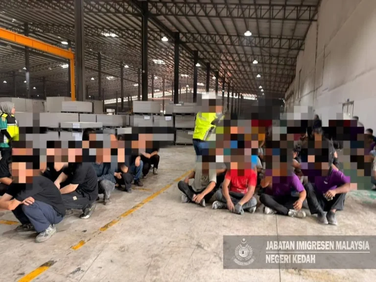 29 PATI ditahan JIM dalam serbuan kilang lantai