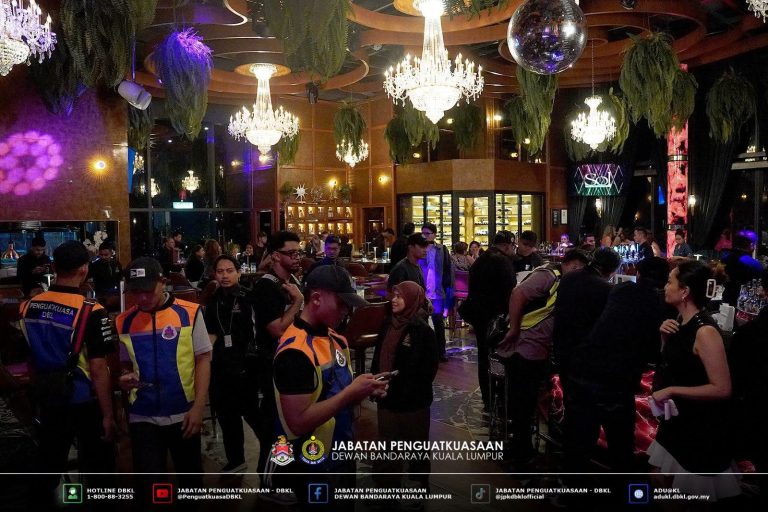 DBKL serbu premis hiburan, restoran, 26 kompaun dikeluarkan