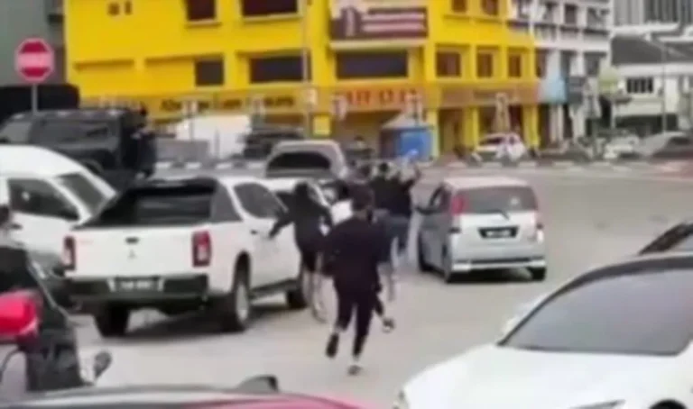 Bergaduh kerana hutang, polis tahan 13 lelaki
