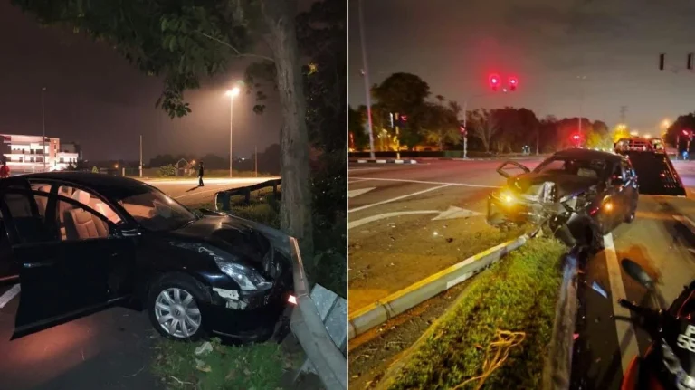 Ahli Parlimen Jasin terbabit kemalangan, kereta dirempuh pemandu langgar lampu merah