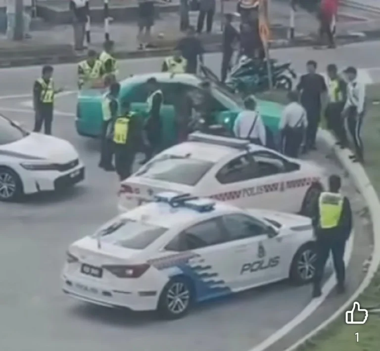 Suspek curi kabel dikejar, dikepung lapan kenderaan polis