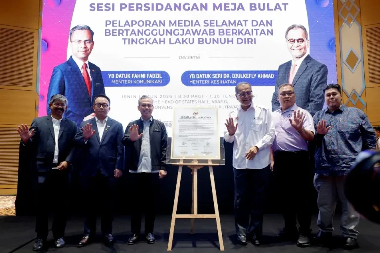 Kerajaan dan media sepakat perkukuh pelaporan selamat demi kesejahteraan rakyat