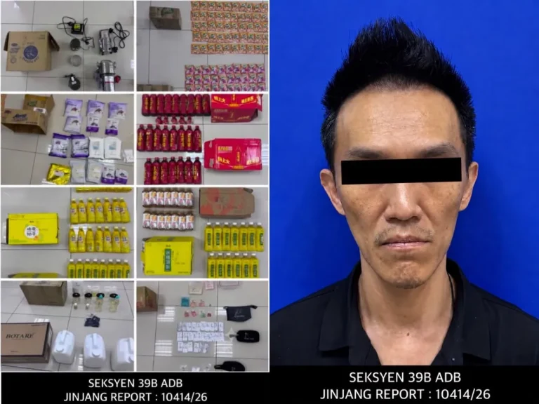Sindiket edar dadah MDMA tumpas, rampasan lebih RM1.72 juta di Sentul